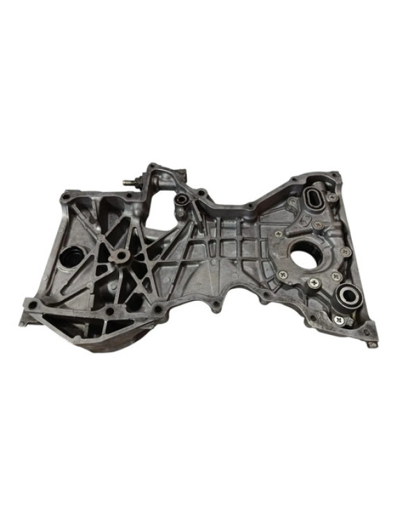 Tampa Frontal Motor Bomba Óleo Civic 1.8 2007 - 2011 Cinza-escuro