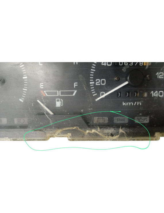 Painel Instrumentos Asia Tower 1993 - 1999 Detalhes Preto