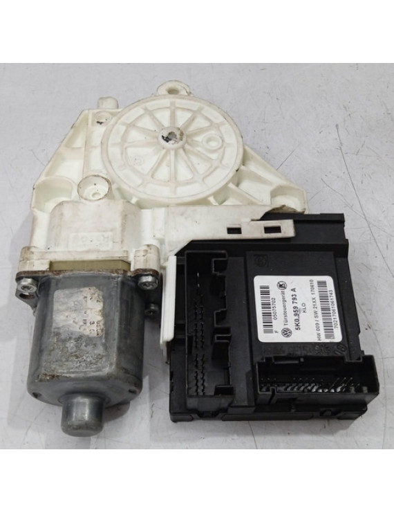 Motor De Vidro Dianteiro Direito Tiguan 2010 - 2016
