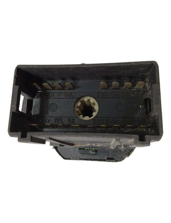 Botão Comando Farol Vw Gol Saveiro 2000 - 2005 Preto