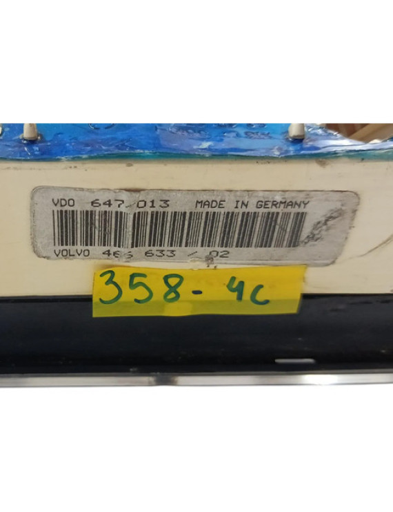 Painel Instrumentos Volvo 460 1993 1994 1995 1996