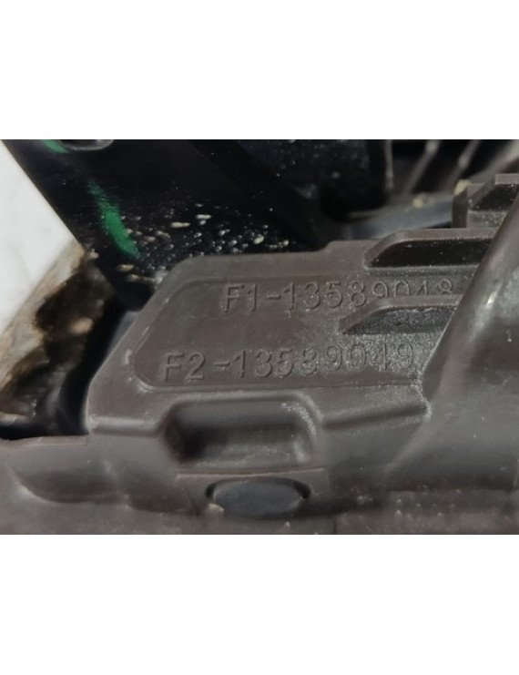 Maçaneta Interna Dianteira Direita Cobalt 2015 Preto Dianteira