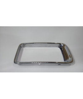 Moldura Da Grade Dianteira Grand Cherokee 2014 - 2018 Prateado Brilhante