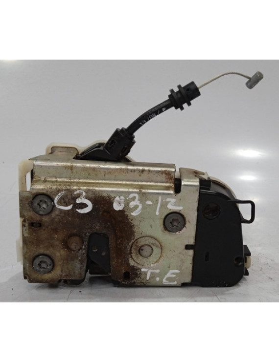 Fechadura Traseira Esquerda Citroen C3 2003 - 2012