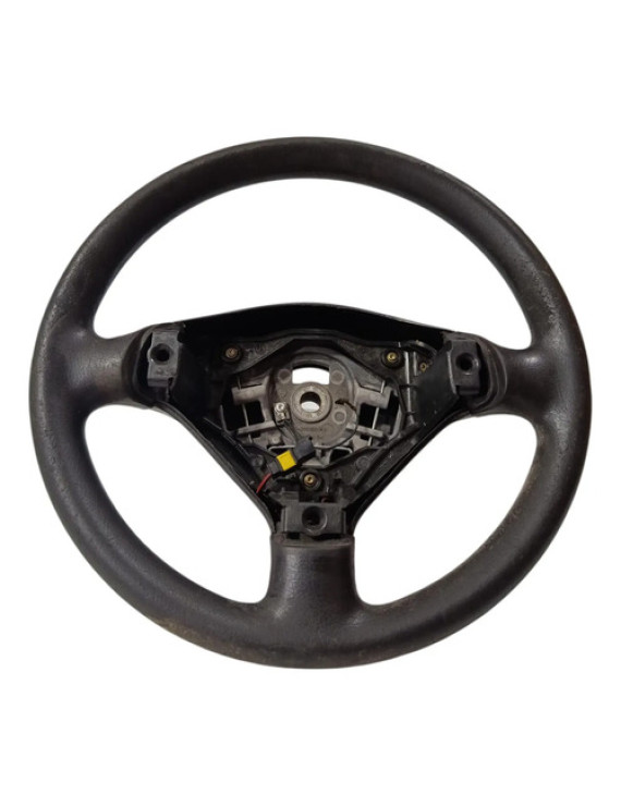 Volante Direção Peugeot 307 Sw 2005 - 2012 / Detalhe Preto