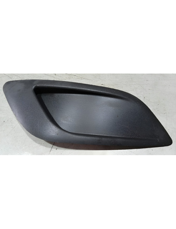 Grade Sem Furo Farol Milha Esquerdo Focus 2009 - 2013 Preto Esquerdo
