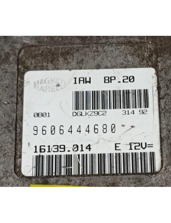 Módulo Injeção Peugeot 405 2.0 8v 1992 - 1994 9606444680
