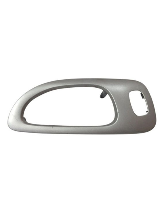 Moldura Maçaneta Traseira Direita Peugeot 307 2005 - 2011 Cinza Traseira