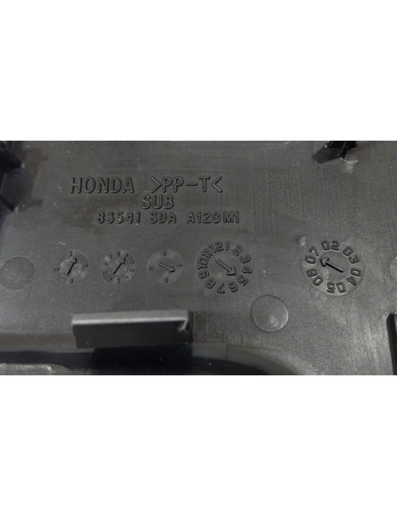 Moldura Botão Vidro Elétrico Diant Dir Accord 2.0 2007
