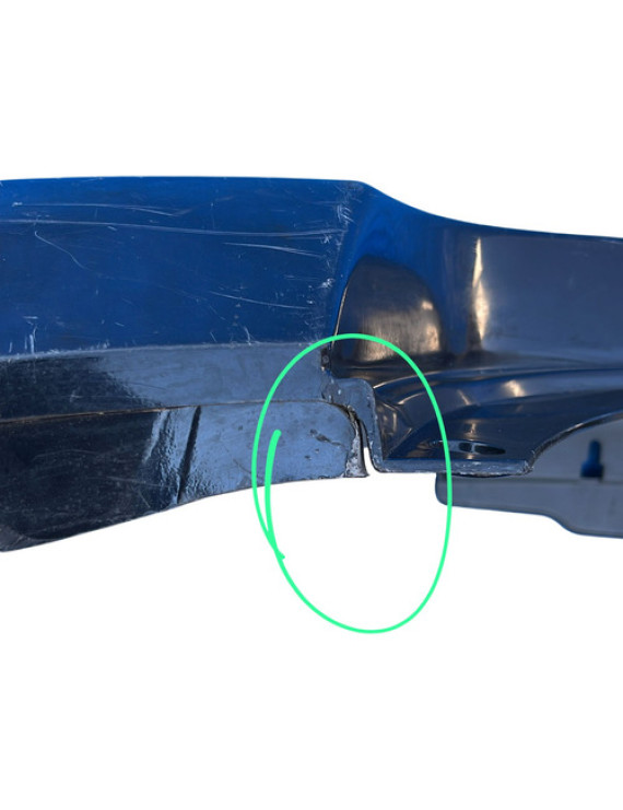 Parachoque Traseiro Honda Fit 2004 A 2008 Detalhe