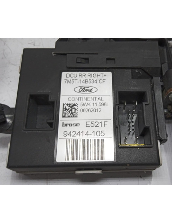 Motor De Vidro Traseiro Direito Focus 2008 - 2013