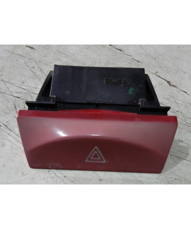 Interruptor Botão Pisca Alerta Fiat Stilo 2006 - 2011 Vermelho