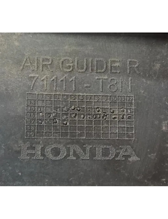 Defletor Direito Radiador Hrv 2015 - 2021