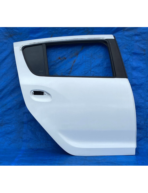 Porta Traseira Direita Sandero 2014 15 16 17 2018 2019 2020