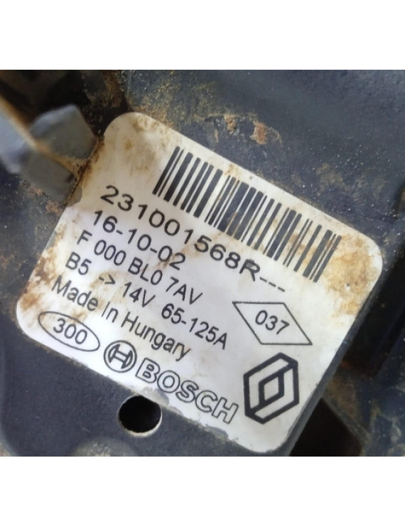 Alternador Duster Oroch 1.6 2014 2015 2016 2017 2018