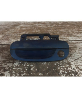 Maçaneta Externa Dianteira Esquerda Peugeot 607 2001 Preto