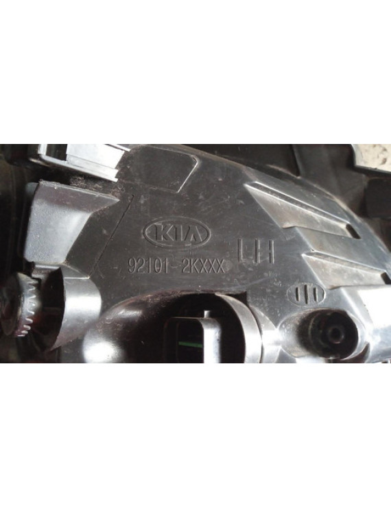 Farol Esquerdo Kia Soul 2009 - 2012 / Foco Simples
