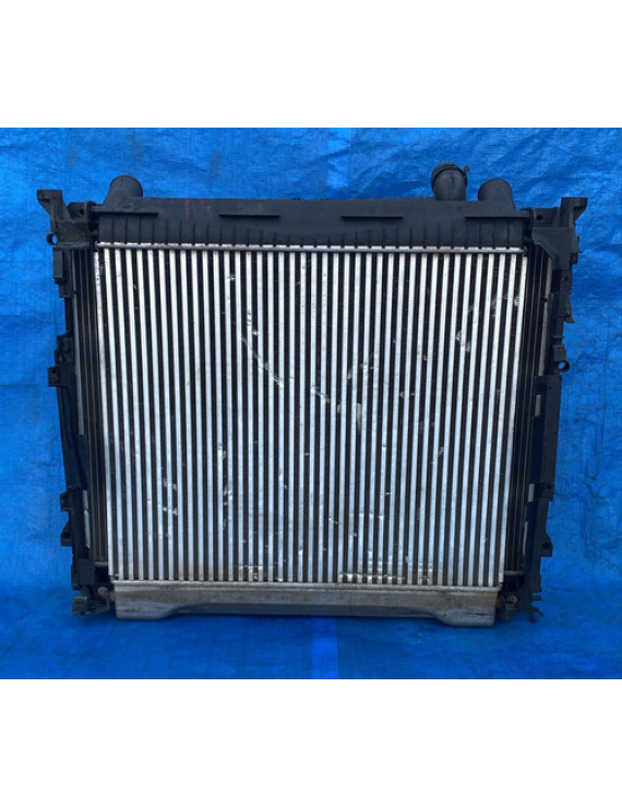 Radiador E Condensador Range Rover Sport 3.6 V6 2008 2009 Preto