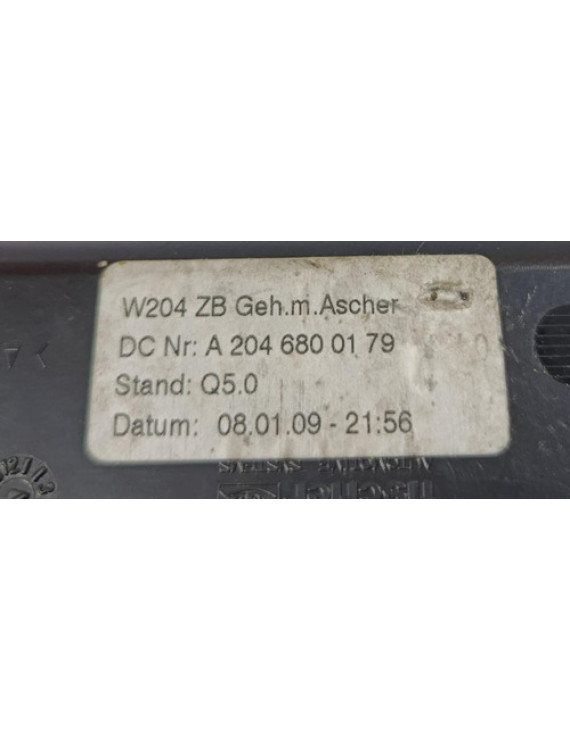 Acabamento Painel Cinzeiro Mercedes C180 C200 2010 - 2014