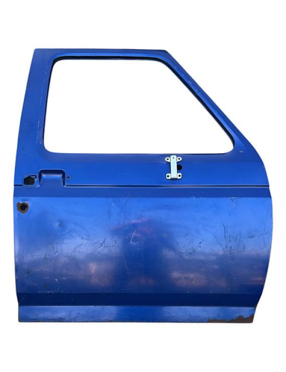 Porta Dianteira Direita Ford F-1000 1993 A 1998 Detalhe - Dianteira - Direita - Azul