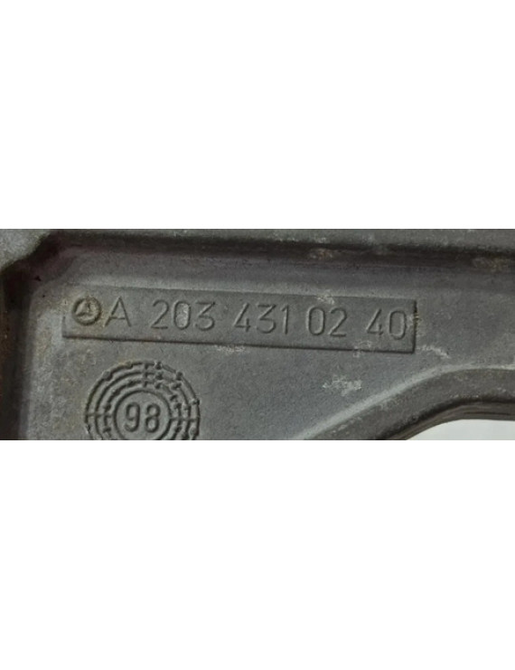 Suporte Bomba Freio Mercedes C320 2001 Preto