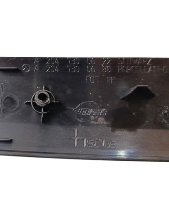 Friso Forro Porta Traseira Direita Mercedes C180 2012 Preto