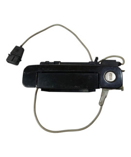 Maçaneta Externa Dianteira Esquerda Audi A4 1997 - 2002 Preto Dianteira