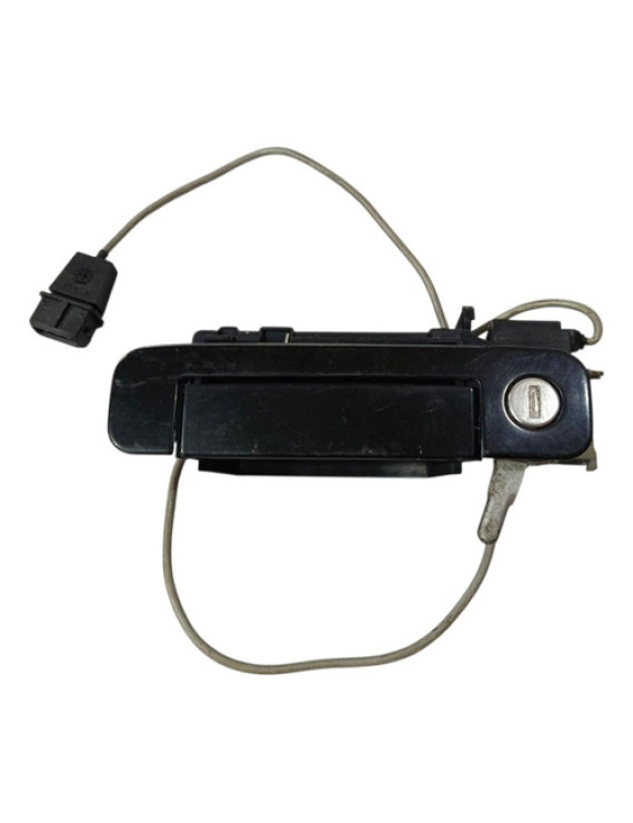Maçaneta Externa Dianteira Esquerda Audi A4 1997 - 2002 Preto Dianteira