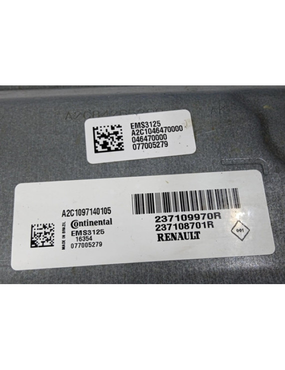 Módulo Injeção Duster Oroch 1.6 2016 2017 2018 A2c1097140105