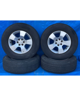 Jogo De Rodas Nissan Frontier 2008 2009 2010 2011 Prateado