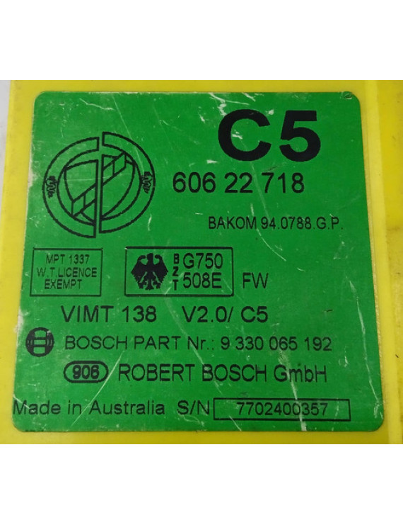 Módulo Transponder Alfa Romeo 145 2.0 1996 / 60622718