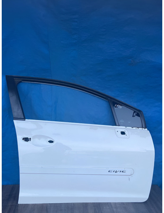 Porta Dianteira Direita Honda Civic 2012 - 2016 Dianteira Direita Branco