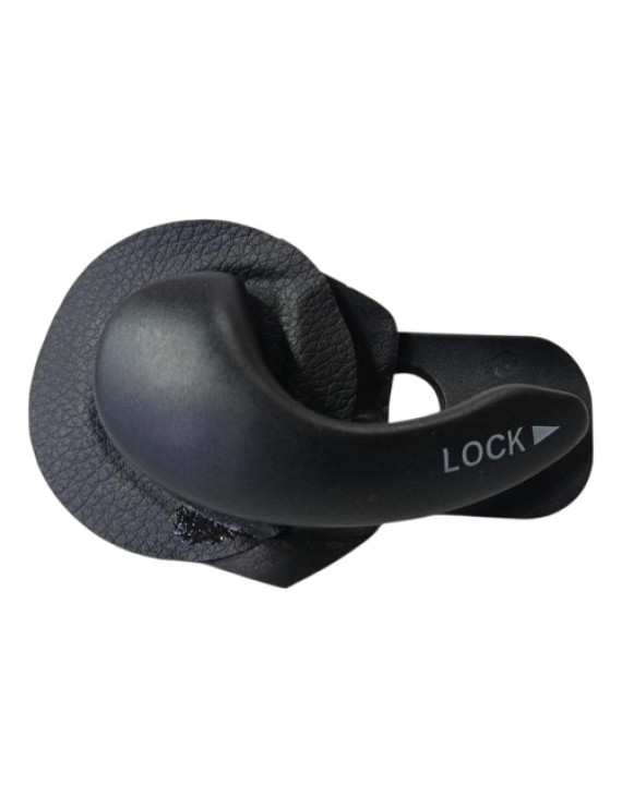 Maçaneta Interna Dianteira Esquerda Palio 2006 2007 Preto Dianteira