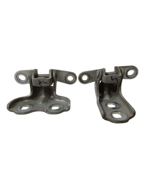 Par Dobradiça Porta Dianteira Esquerda Spin 2013 - 2018