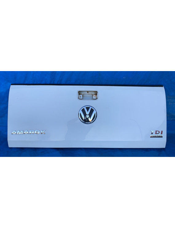 Tampa Traseira Amarok 2010 11 2012 2013 2014 2015 16 17 2018 Branco