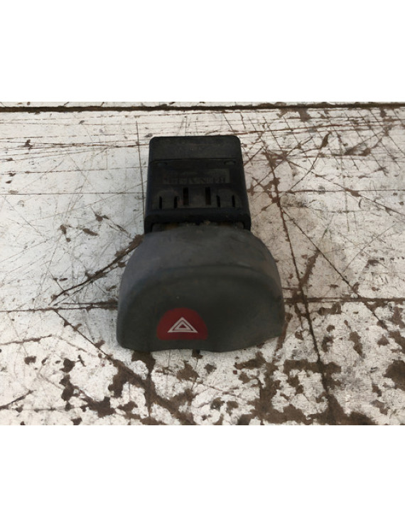 Botão Alerta Renault Scenic 1998 - 2004 Preto
