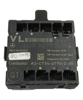 Módulo Porta Diant Esquerdo Mercedes A200 2013 A1669005505