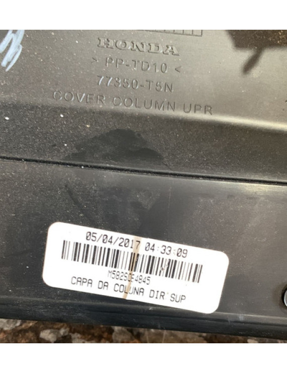 Acabamento Superior Coluna Direção Honda Hrv 2018