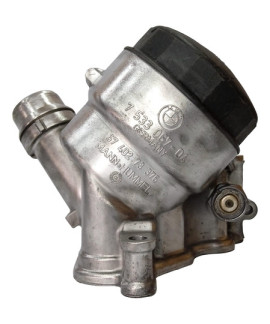 Base Suporte Filtro Óleo Bmw 328i 325 X1 3.0 N52 2005 - 2011