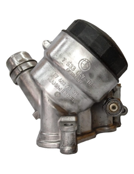 Base Suporte Filtro Óleo Bmw 328i 325 X1 3.0 N52 2005 - 2011