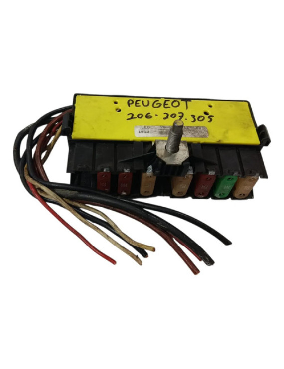 Caixa Fusíveis Reles Peugeot 206 207 Sw 2007 - 2012