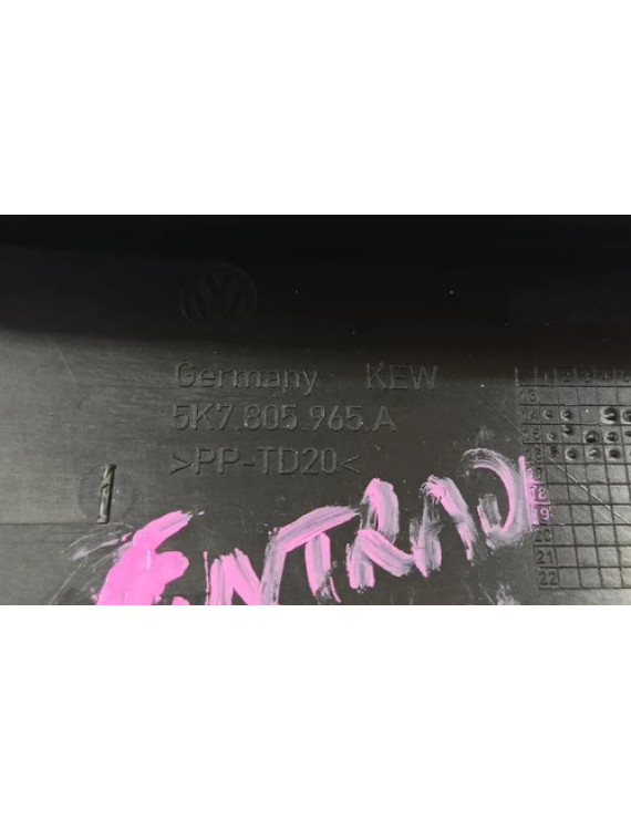 Capa Entrada Ar Jetta 2016 2017 2018