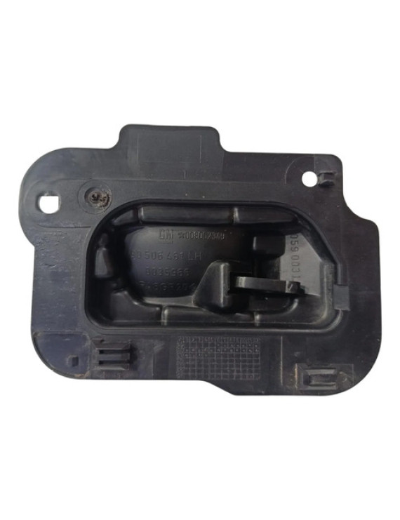 Maçaneta Interna Traseira Esquerda Vectra 1997 - 2005 Preto Traseira