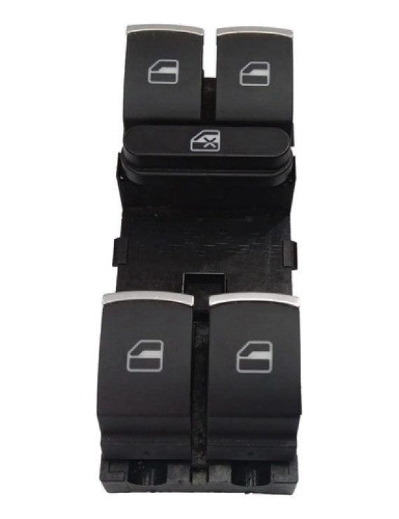 Botão Comando Vidro Dianteiro Esquerdo Tiguan 2008 - 2012