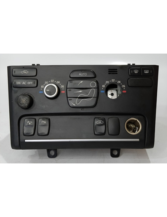 Controle De Ar Volvo Xc90 2007 Para Peças Preto