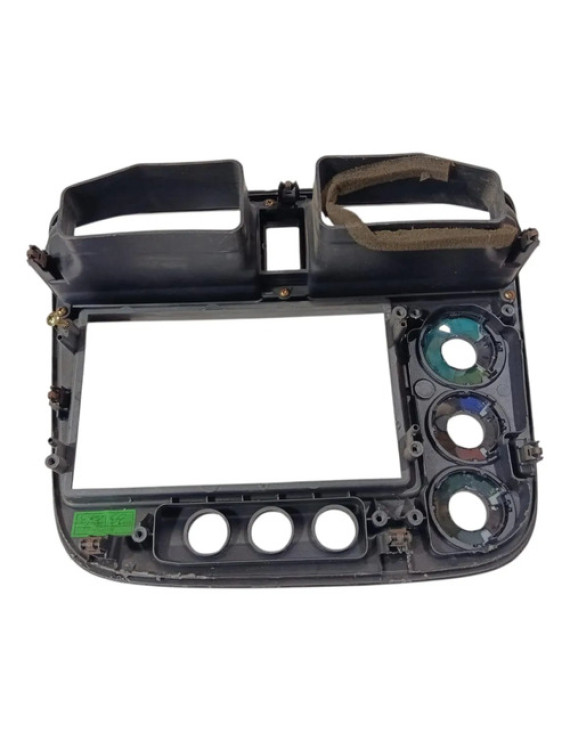 Moldura Painel Central Controles Ar Civic 2001 - 2006 Preto