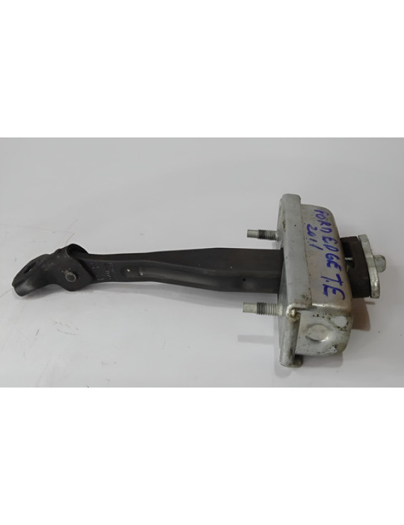 Limitador Porta Traseira Esquerda Ford Edge 2008 - 2014 Prateado