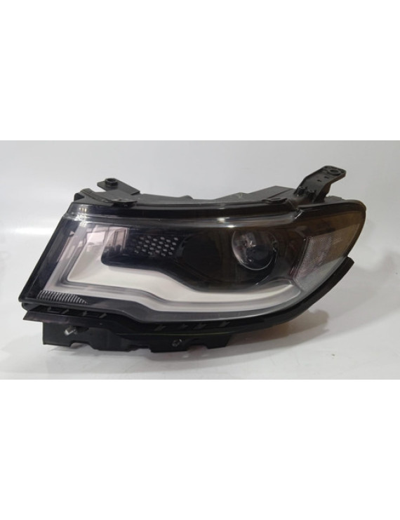 Farol Esquerdo Jeep Compass Bixenon 2017 2018 2019 2020 2021