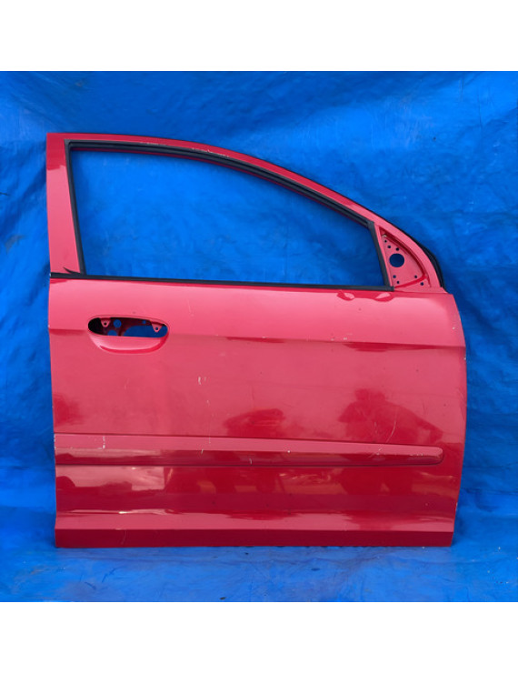 Porta Dianteira Direita Picanto 04 2005 2006 2007 08 09 2010 Vermelho