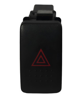 Botão Pisca Alerta Honda Fit 2003 2004 2005 2006 2007 08 Preto